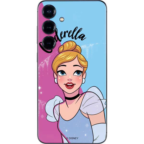 Disney Princess Cinderella Art Galaxy S25 Skin